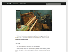 Tablet Screenshot of piano-tuning.co.uk